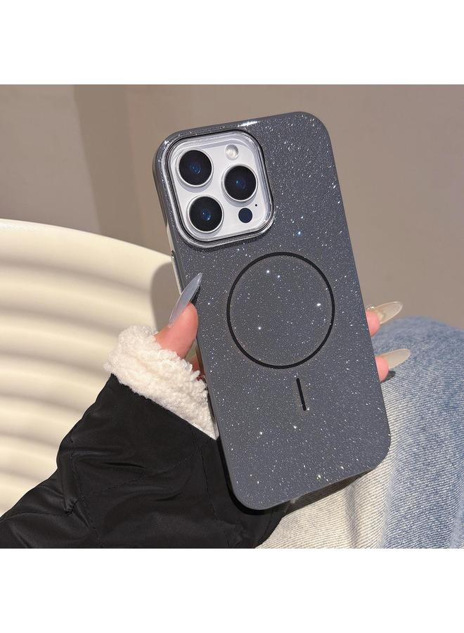 اس-توب جراب هاتف iPhone 15 Pro لامع MagSafe دائري رفيع من مادة TPU - Image 1
