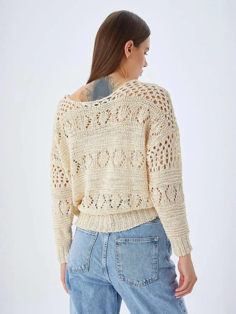 ميكسراي سترة ميكسراي محبوكة مفتوحة