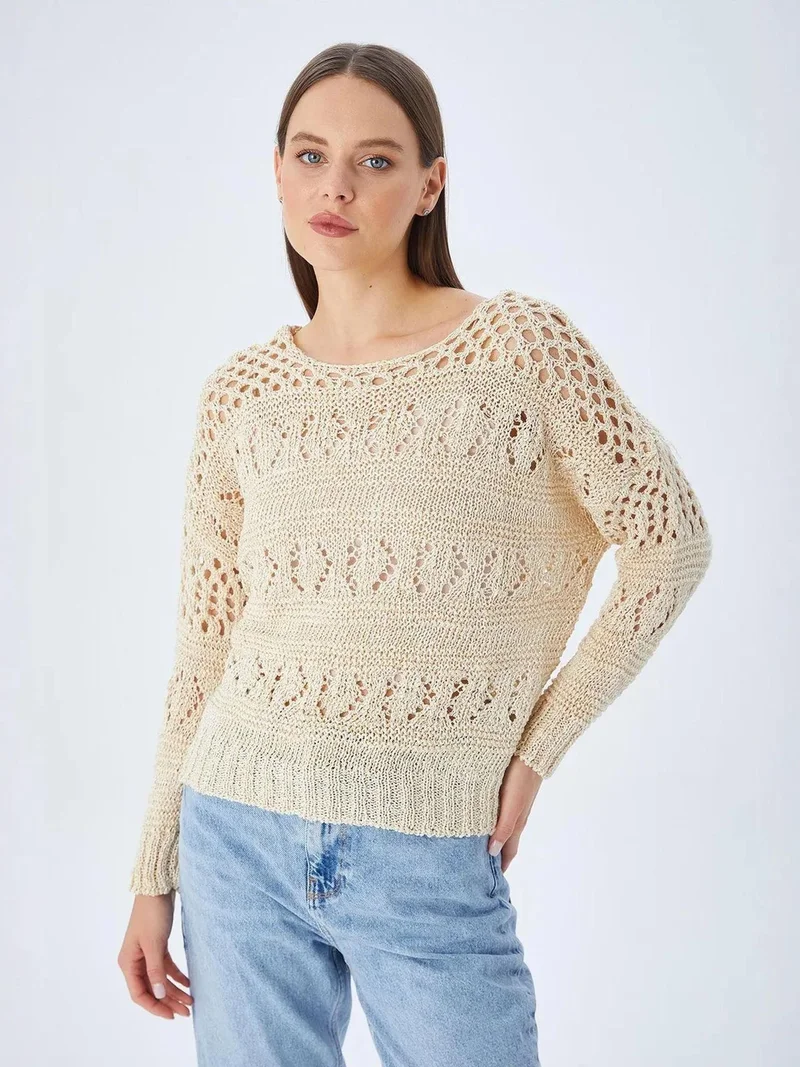 ميكسراي سترة ميكسراي محبوكة مفتوحة