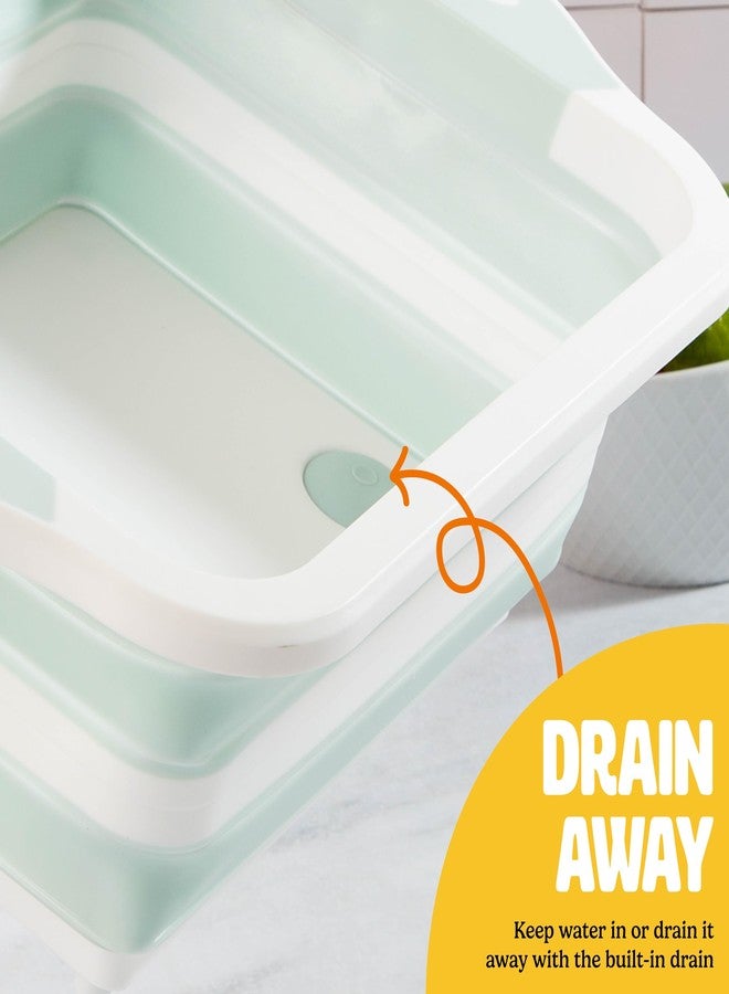 تيستي طقم أدوات مائدة متعدد الاستخدامات من Tasty، يتضمن لوح تقطيع مع حوض قابل للطي سعة 7.5 كوارت، وسكاكين متعددة الاستخدامات وسكاكين تقشير، تصميم موفر للمساحة، طقم من 3 قطع، آمن للغسل في غسالة الأطباق - Image 5