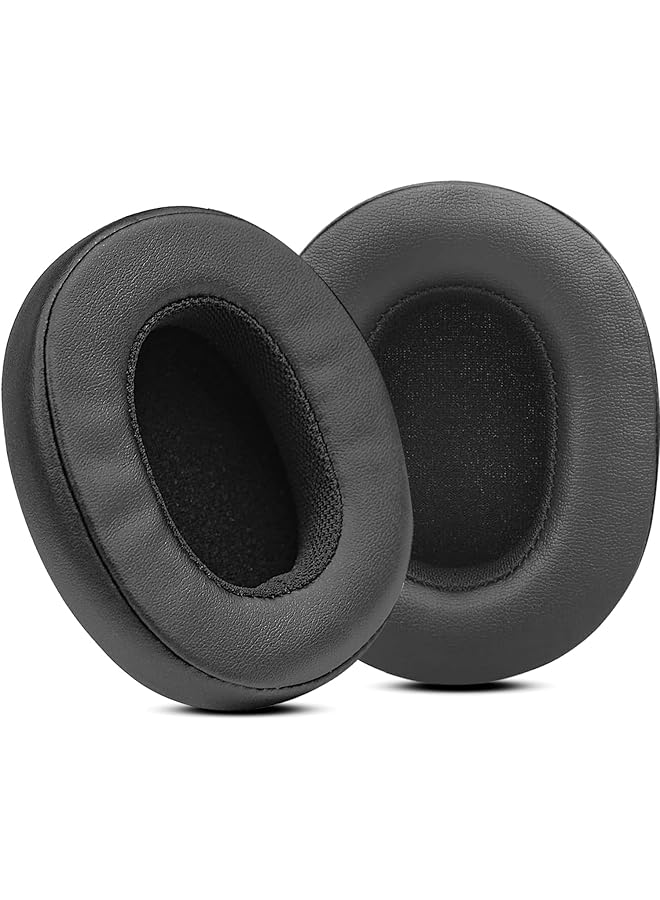 erorex Multi Color Ear Cups Replacement Compatible With Skullcandy Crusher Bluetooth Wireless Hesh 3 Bluetooth Headphones Ear Cushions Pads With Comfortable Materials Black - Image 1