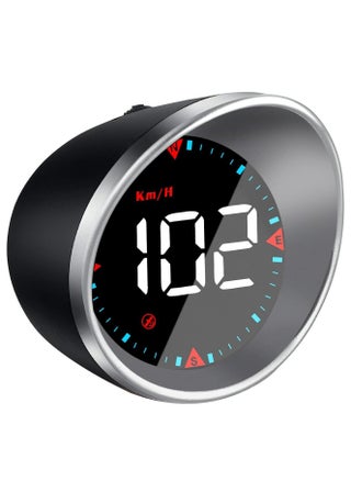 Auto Car HUD Head Up Display KMH & MPH Digital GPS Smart Speedometer with OverSpeed Alarm Fatigue Driving Warning, Navigation Compass, 2.4'' LCD Screen, USB Plug & Play, for All Vehicle - pzsku/Z05F11EB2D4E464C7AD8BZ/45/_/1735279295/a3b7c0e8-bb62-40f8-ab0f-86b62877dd58