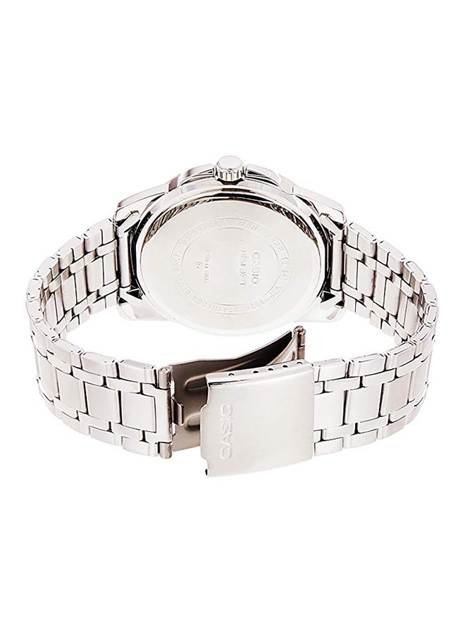 CASIO Unisex Stainless Steel Analog Couple Watch Set - Image 2