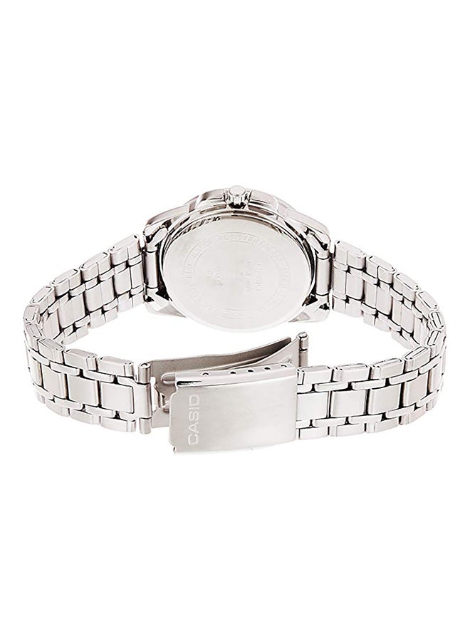 CASIO Unisex Stainless Steel Analog Couple Watch Set - Image 3