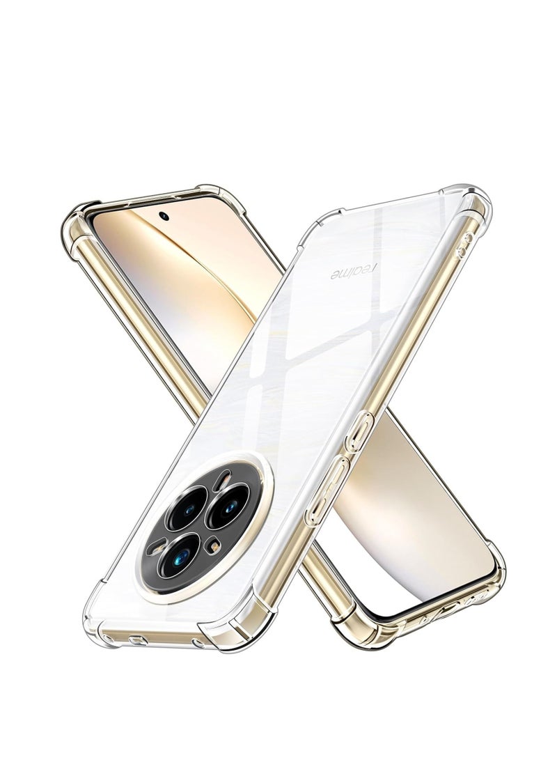 Case for Realme 14 Pro Plus/Realme 14 Pro+, Soft Crystal Silicone Protective Cases TPU Case, Anti-Scratch, Shock-Absorption, Protective Slim Back Cover - Image 1