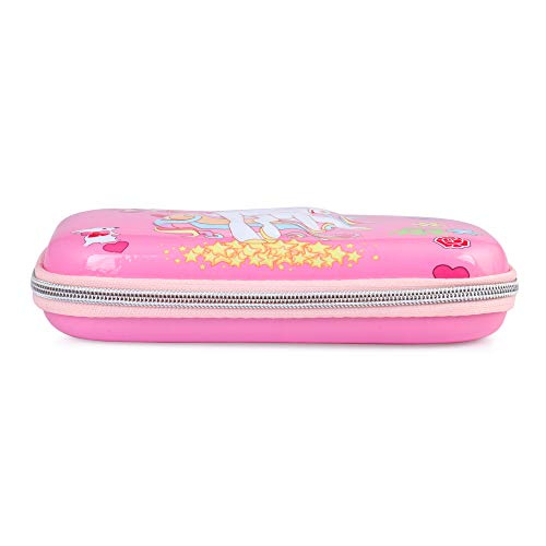 INSTABUYZ Pencil Pouch for School Collage Students Pen Pencil Case Stationery Organizer (Brown Bom Pencil Pouch) - Image 5