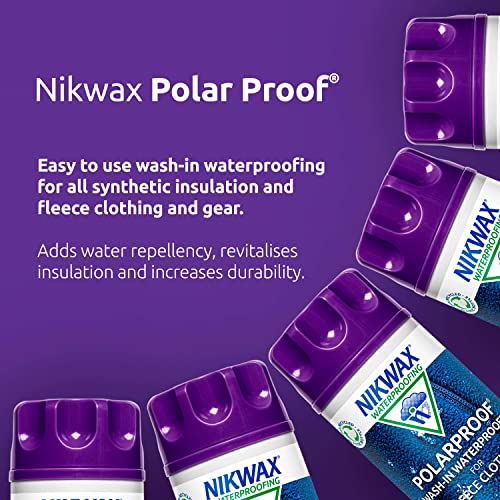Nikwax PolarProof, 300ml, Waterproofing for Fleece Garments, Jackets, Vests, Beanies and Accessories - Image 2