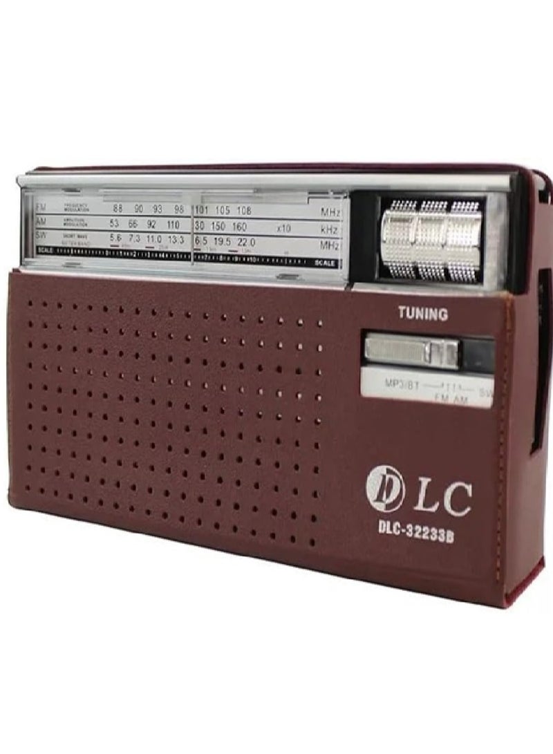 DLC Radio with Speaker and Bluetooth Model DLC-32233 