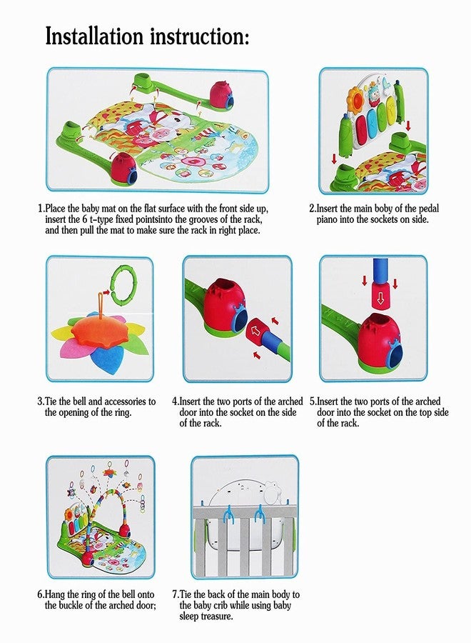 Magicwand® Multi-Function Piano Baby Gym & Fitness Rack【Pack of 1】【Multi-Colored】 - Image 4