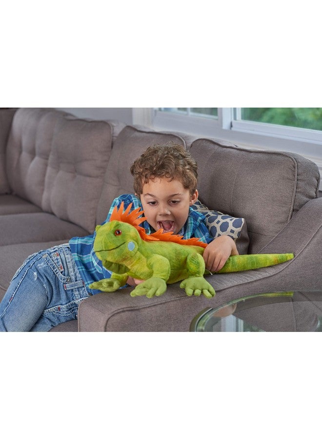 Wild Republic Wild Republic Iguana Plush, Stuffed Animal, Plush Toy, Kids Gifts, Cuddlekins, 15 Inches, Multi (12905)  - Image 3