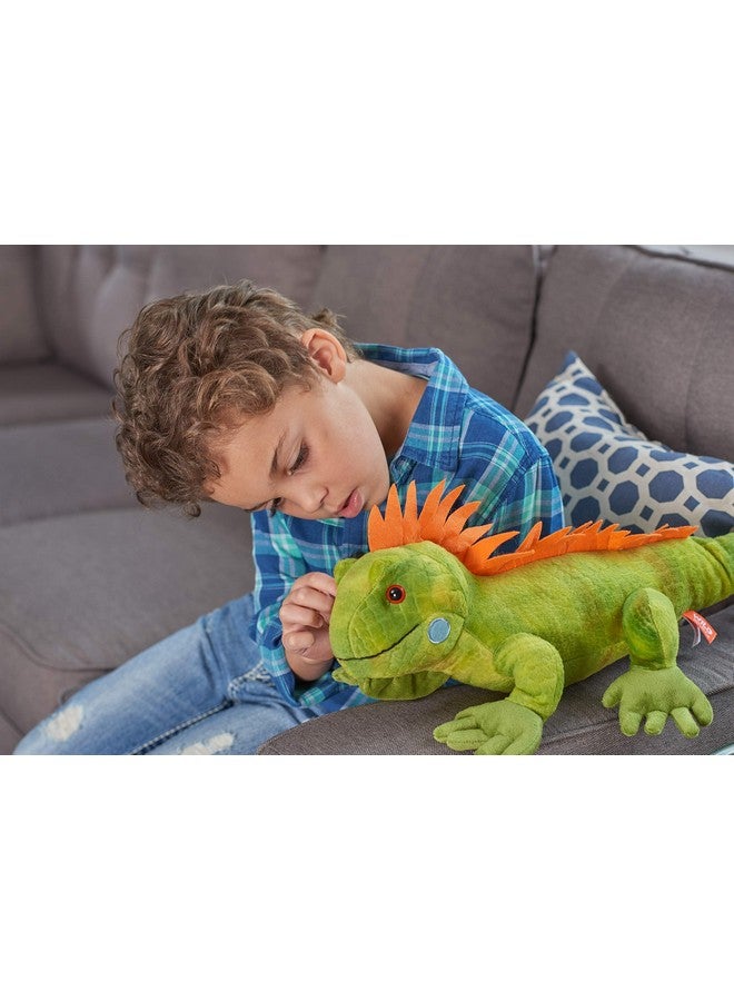 Wild Republic Wild Republic Iguana Plush, Stuffed Animal, Plush Toy, Kids Gifts, Cuddlekins, 15 Inches, Multi (12905)  - Image 4