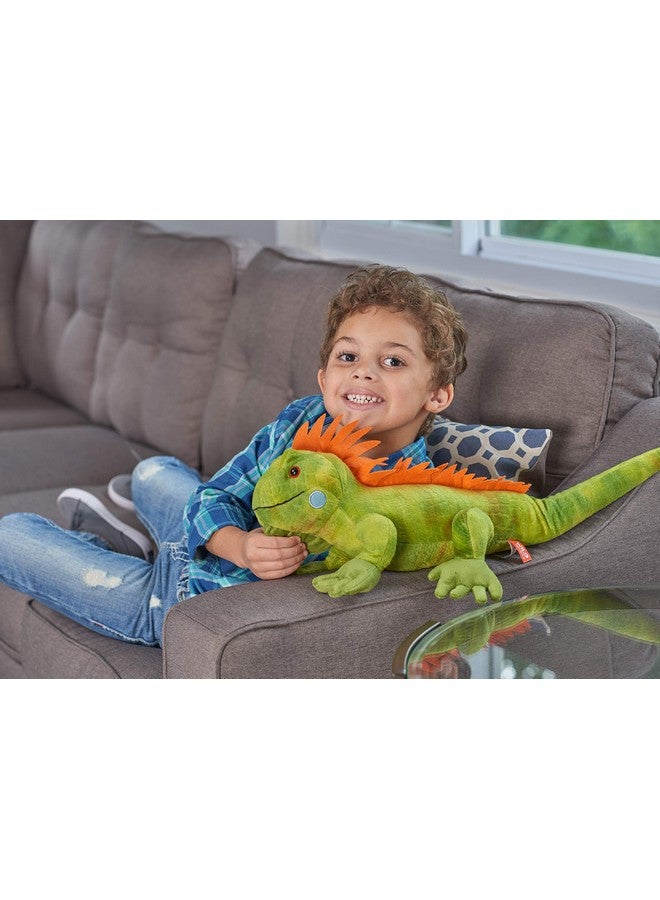Wild Republic Wild Republic Iguana Plush, Stuffed Animal, Plush Toy, Kids Gifts, Cuddlekins, 15 Inches, Multi (12905)  - Image 5