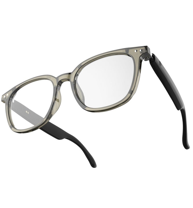 GREEN LION Smart Glasses, Photochromic, Polarized & Anti-Blue Lens, Touch Control, UV400 Protection, Voice Assistant, Play & Pause, Answer & Reject Calls, Remote Camera, TWS Function - Black - Image 1