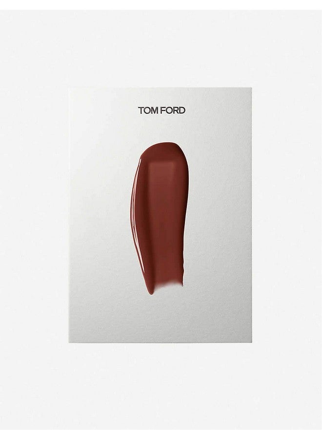 TOM FORD Gloss Luxe Lip Gloss Color: 20 Phantôme Deep Warm Brown - Image 4