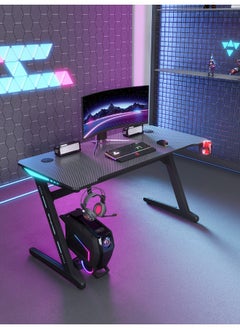 NKX Ergonomic Gaming and Computer Desk with LED Lights 120 CM  - Image 5