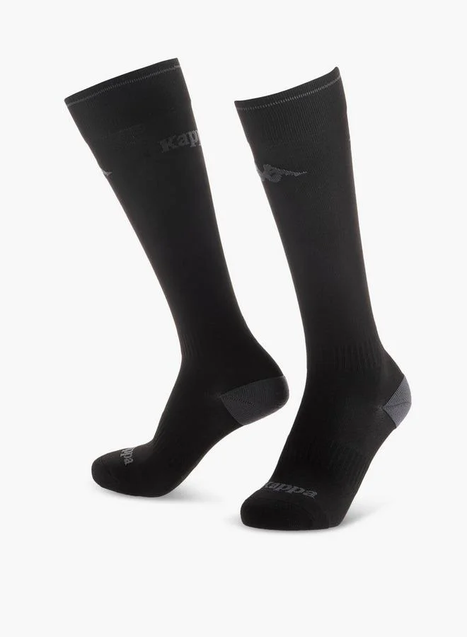 Logo Print Non Terry Socks - Set Of 2