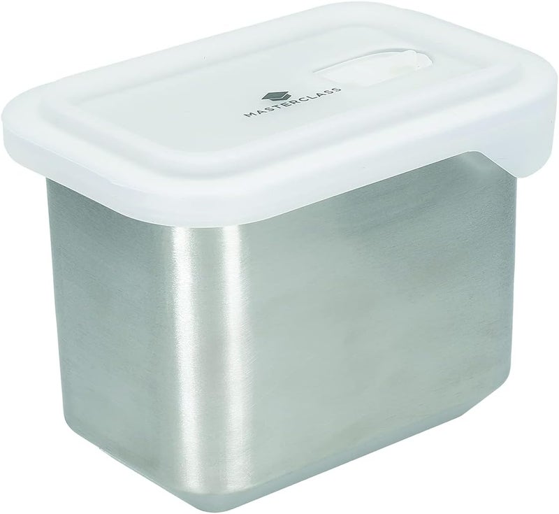 Master Class All-in-One Stainless Steel Container with Lid, Oven, Freezer and Microwave Safe - 1 L - Image 1