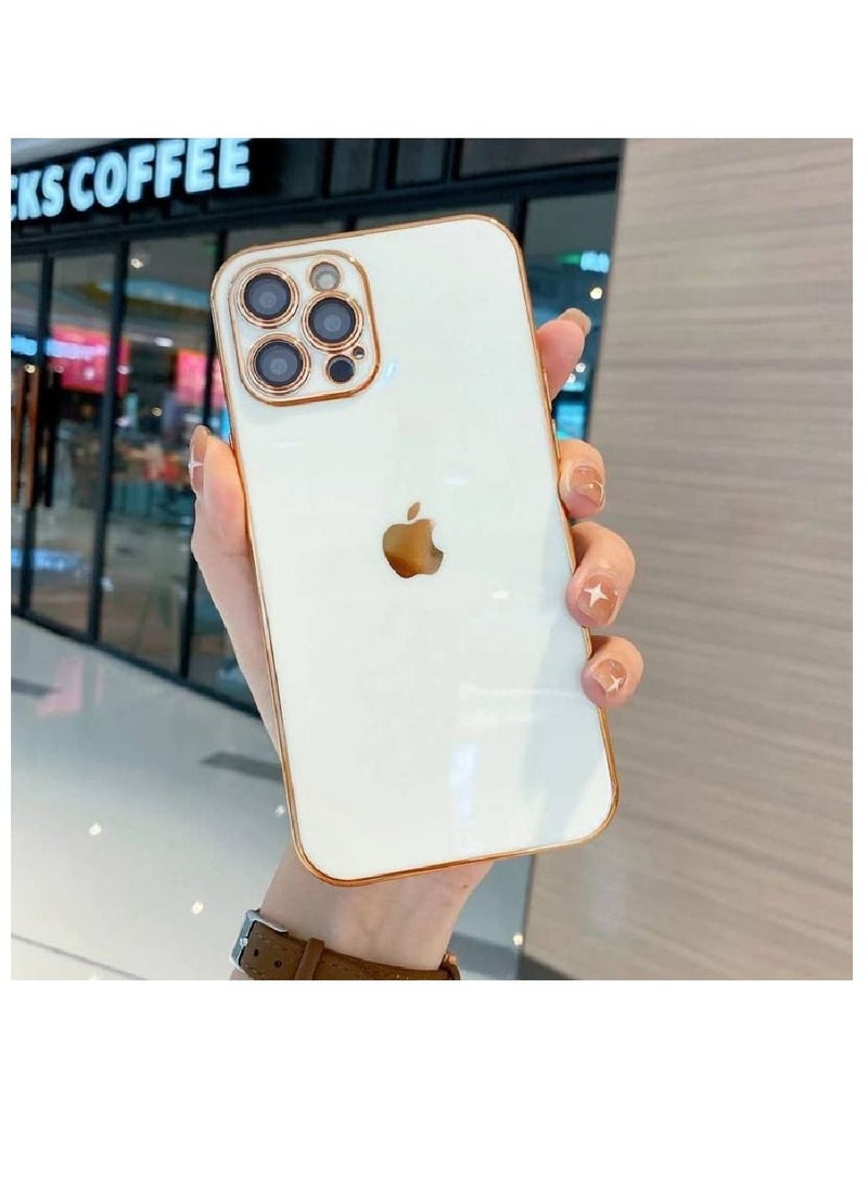 Protective Silicone Anti-Shock Ultra Thin Durable and Light TPU Phone Case Cover For iPhone 14 Pro Max Gold