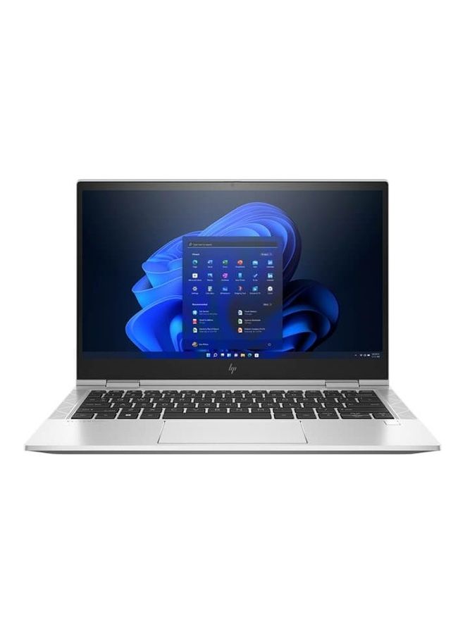 HP EliteBook x360 830 Laptop With 13.3-Inch Display, Core i5-1135G7 Processor/16GB RAM/512GB SSD/Intel Iris XE Graphics/Windows 10 Pro Arabic silver - Image 1