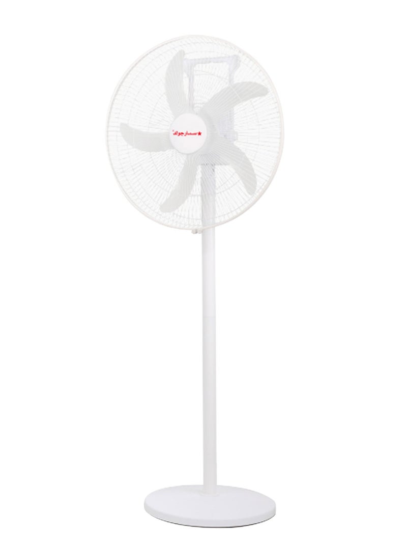 Stargold 18 Inch Rechargeable Oscillating Fan Table Fan Wall Fan Floor Fan Ceiling Fan With 4 SMD LED Light - Image 1