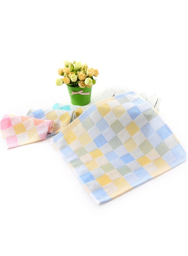 3 حزم موسلين طفل غسيل الملابس الناعمة العضوية طفل غسيل الأقمشة المثالية للولادة حديثة الحساسة الجلد طفل مناديل منشف الوجه 25cm * 25cm - Image 3