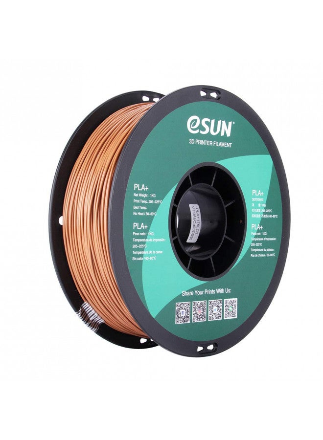 eSUN PLA PRO (PLA+) 3D Printer Filament, Dimensional Accuracy +/- 0.03 mm, 1kg Spool, 1.75mm, Light Brown