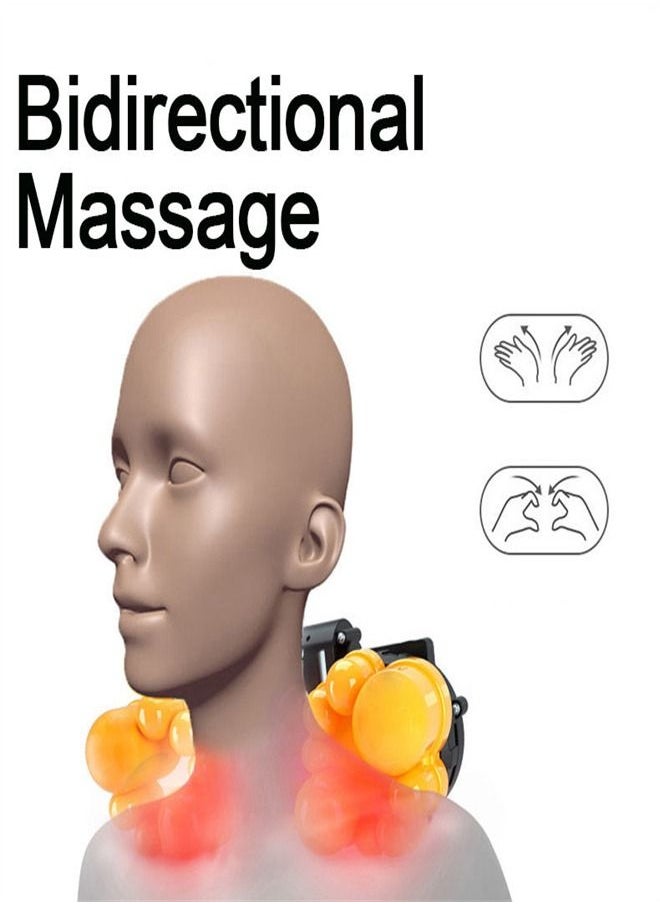 Ru syanl Electric Neck Massage Pillow Shoulder Waist Head Belly Heating Massager  - Image 4