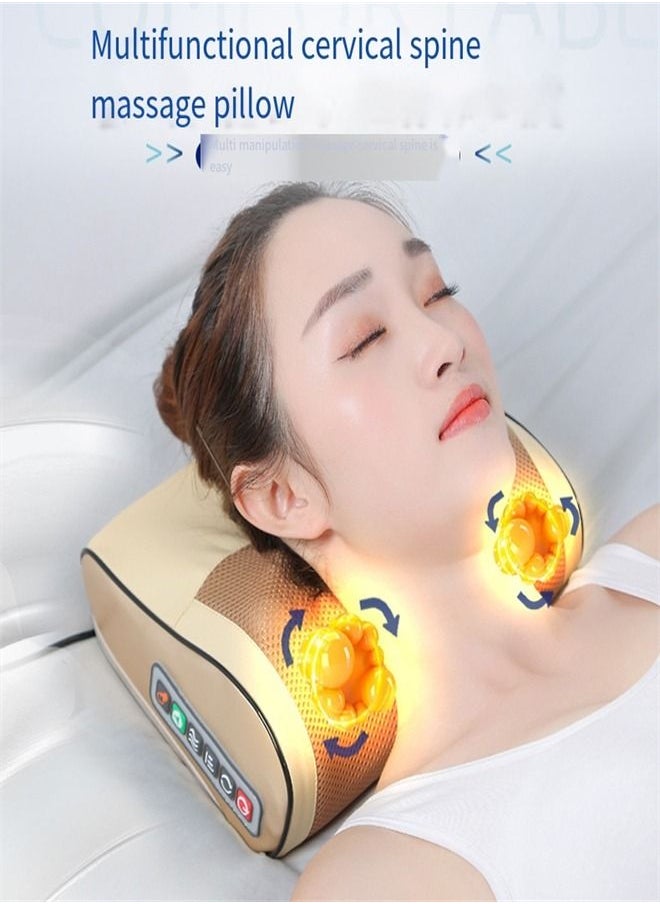 Ru syanl Electric Neck Massage Pillow Shoulder Waist Head Belly Heating Massager  - Image 3
