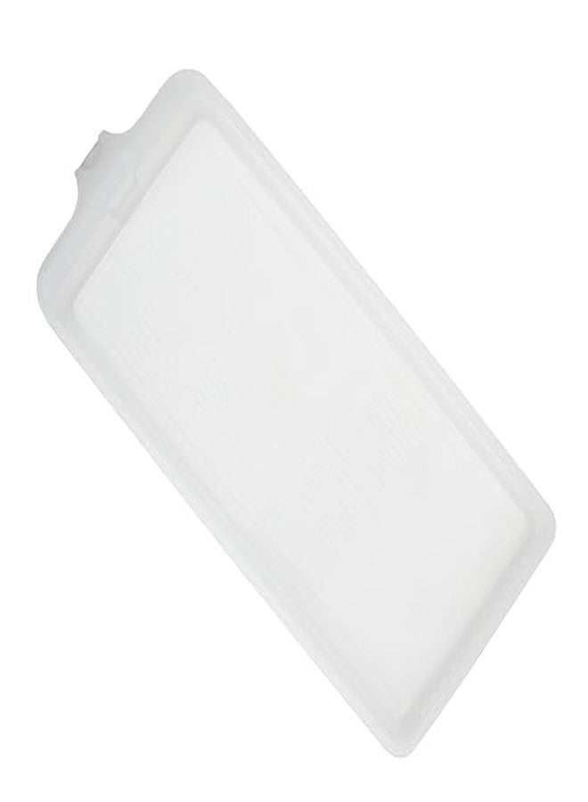 Home Basics Plastic Kitchen Pantry Cabinet Refrigerator Food Storage Organizer Bin Holder with Handle, Clear by Home Basics - Image 5