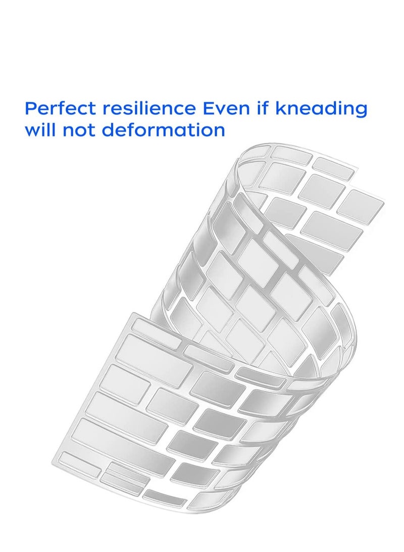 US Layout TPU Keyboard Cover Skin for MacBook Air 13 inch M2 A2681/M3 A3114/M4 A3240  MacBook Pro 14 A3112/A3185/A3401/A2442 /A2779/A2992/A2918 and 16 A3403/A3186/A2780/A2485/A2991 with Touch ID Pro - Image 2