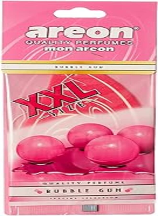 Areon xxl card freshener - bubble gum- for car