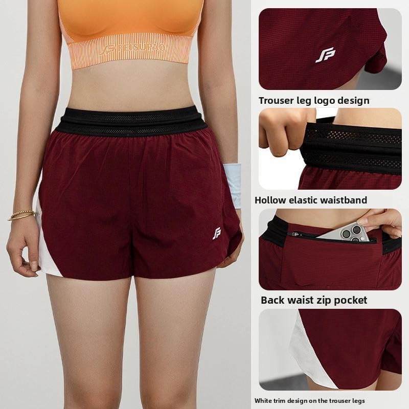 ZOROLA PB Fisu Run Men's and Women's Marathon Shorts with Liner, Anti-Chafe, Moisture-Wicking - Image 5