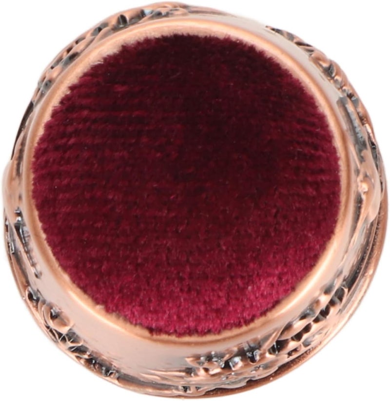 Alloy Pin Cushion, Multipurpose Sewing Pincushion for Quilting Embroidery DIY Crafts, Compact Needle Holder with Rust Alloy Body for Sewing Enthusiasts and - Image 2