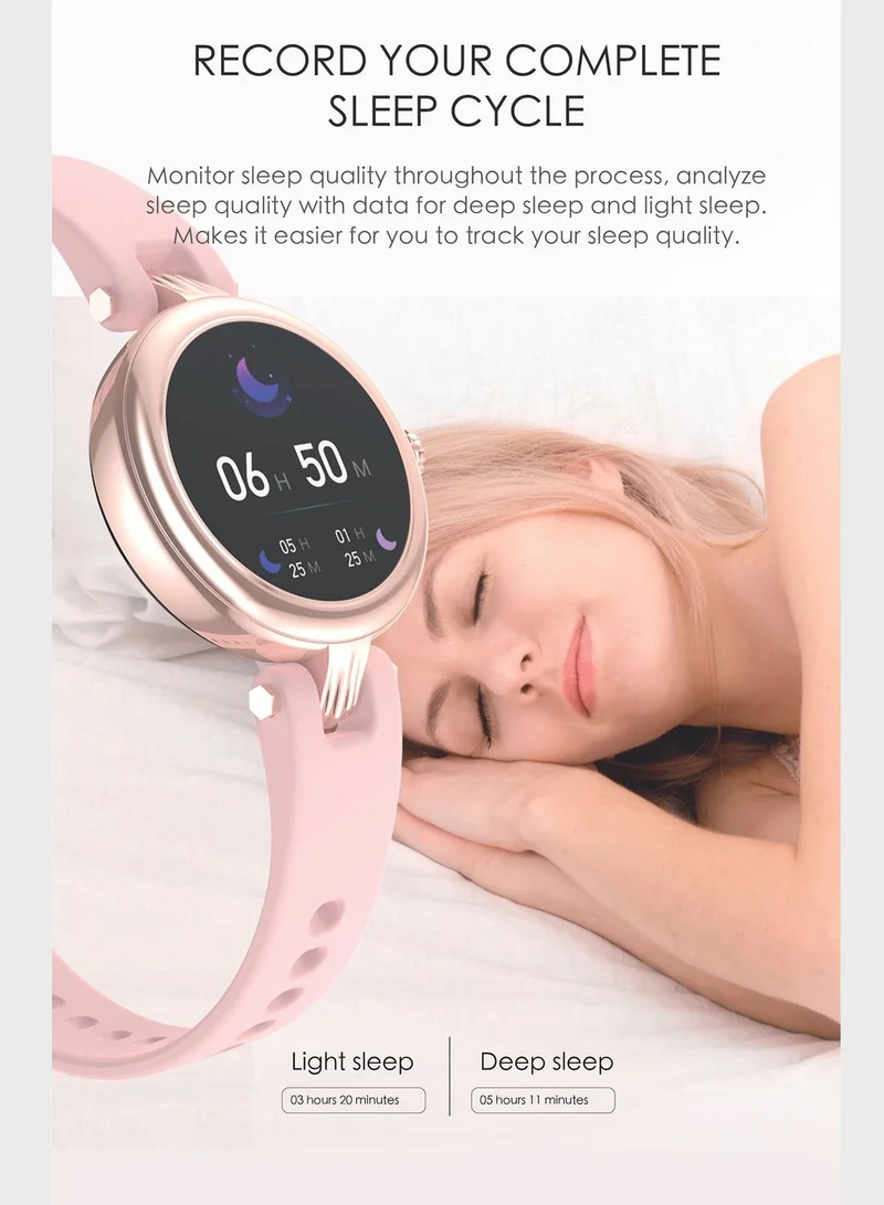 Ginger Smart Watch With Bluetooth Call,Multiple Health & Fitness Features