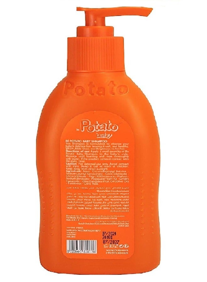 Be Potato baby Baby Shampoo with Mango & Carrot Scent 400ml - Image 2