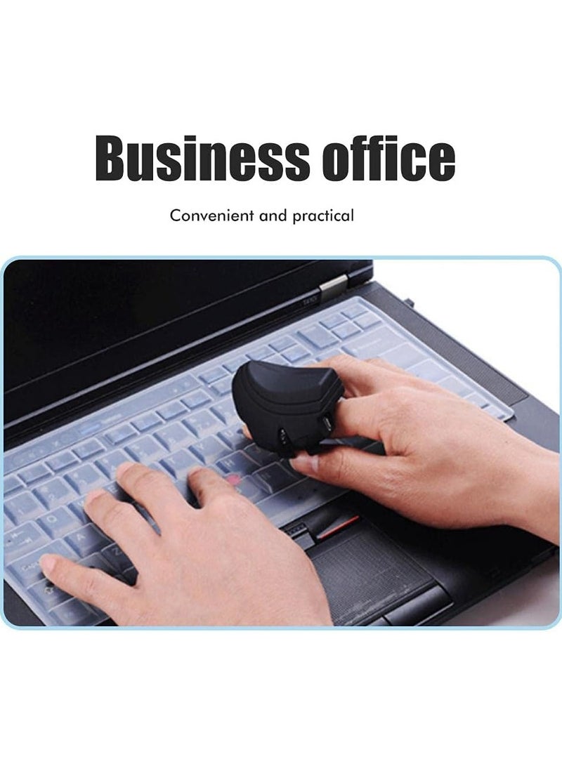 General Handheld Bluetooth Finger Mouse Mini USB Mice Rechargeable Pocket Ring Mouse for PC Laptop Computer Tablet  - Image 3