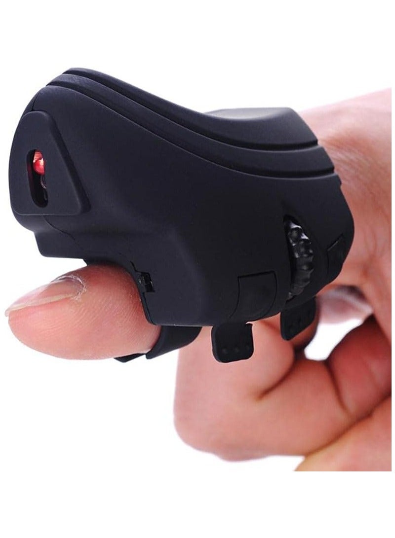 General Handheld Bluetooth Finger Mouse Mini USB Mice Rechargeable Pocket Ring Mouse for PC Laptop Computer Tablet  - Image 1