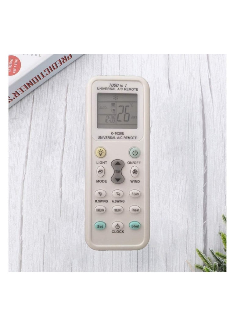 Universal Air Conditioner Remote Control Replacement Air Conditioning Controller without Battery - Image 2