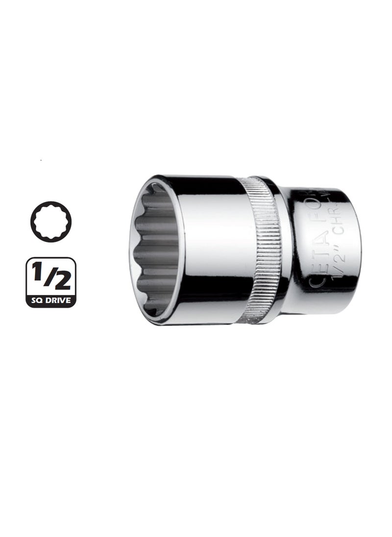 Ceta Form C22-B25 25mm 1/2” 12 Corner (Star) Socket Wrench 