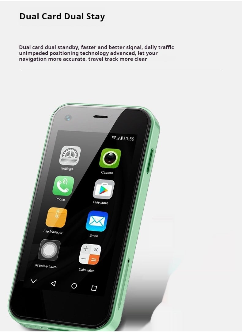 XS13 Smart Mini Phone in Green