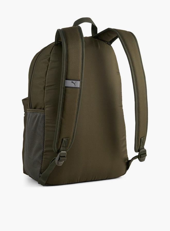 PUMA Logo Print Backpack For Kids 5-13 Years With Padded Straps - Image 2