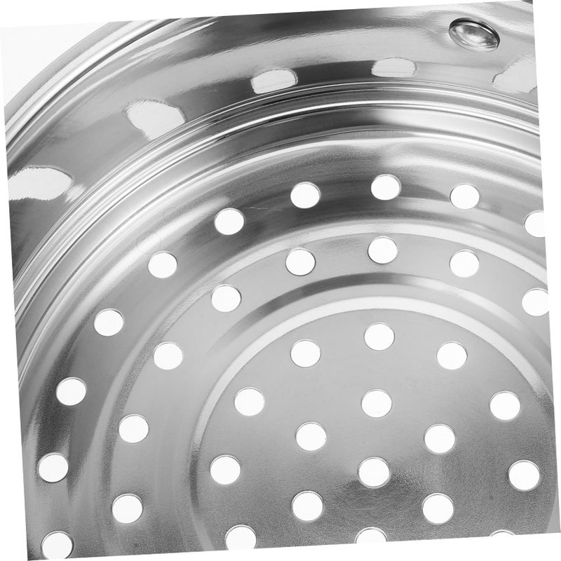 Stainless Steel Steamer Basket Multi Function Kitchen Tool for Veggies Seafood Even Cooking - Image 4