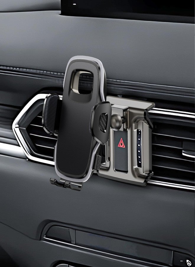 ELOHEI Phone Holder for Mazda CX5 with Custom Base, Specifically Design Car Phone Mount for Mazda CX5 2017-2024 Accessories, for 4.7-7 in Phones - Image 1