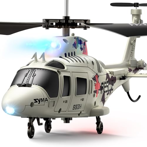 SYMA Remote Control Helicopter S53H Rescue RC Helicopters with Upgraded Protection System Lifelike Simulation Easy to Fly Educational Toy Gift for Boys Girls Beginners - Image 1
