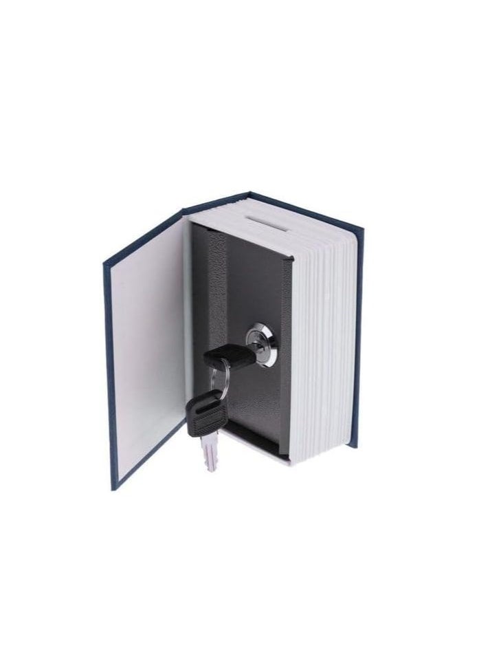 Spaceshoop Money Box With Key Diversion Book Safe ，Hidden Safe Lock Box，Home Book Safe ，Dictionary Diversion Metal Safe Lock Box Creative Gift,11.4 * 8 * 4.5cm  - Image 2