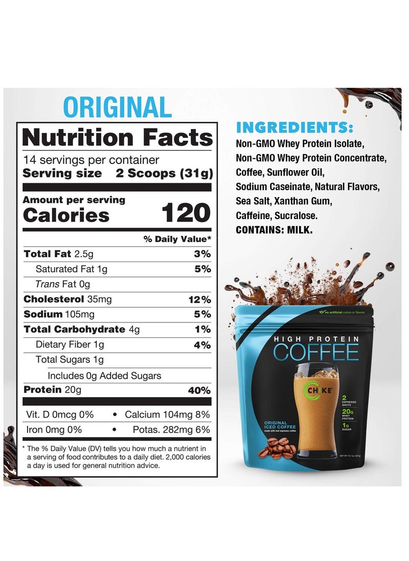 Chike Original High Protein Iced Coffee 14 Servings - pzsku/Z05F40CCF1EB5601D1700Z/45/_/1643446196/7e368955-2755-4211-b1fd-d535adb04a7c