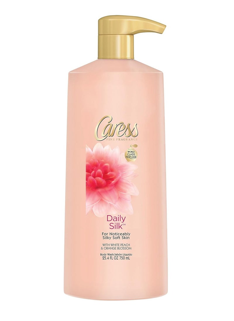 Caress Body Wash, Daily Silk White Peach and Silky Orange Blossom, 25.4 Ounce - pzsku/Z05F4110C16EB6D446E23Z/45/_/1740490288/fb461c9f-43e7-47e2-8696-bae7c236d7b3