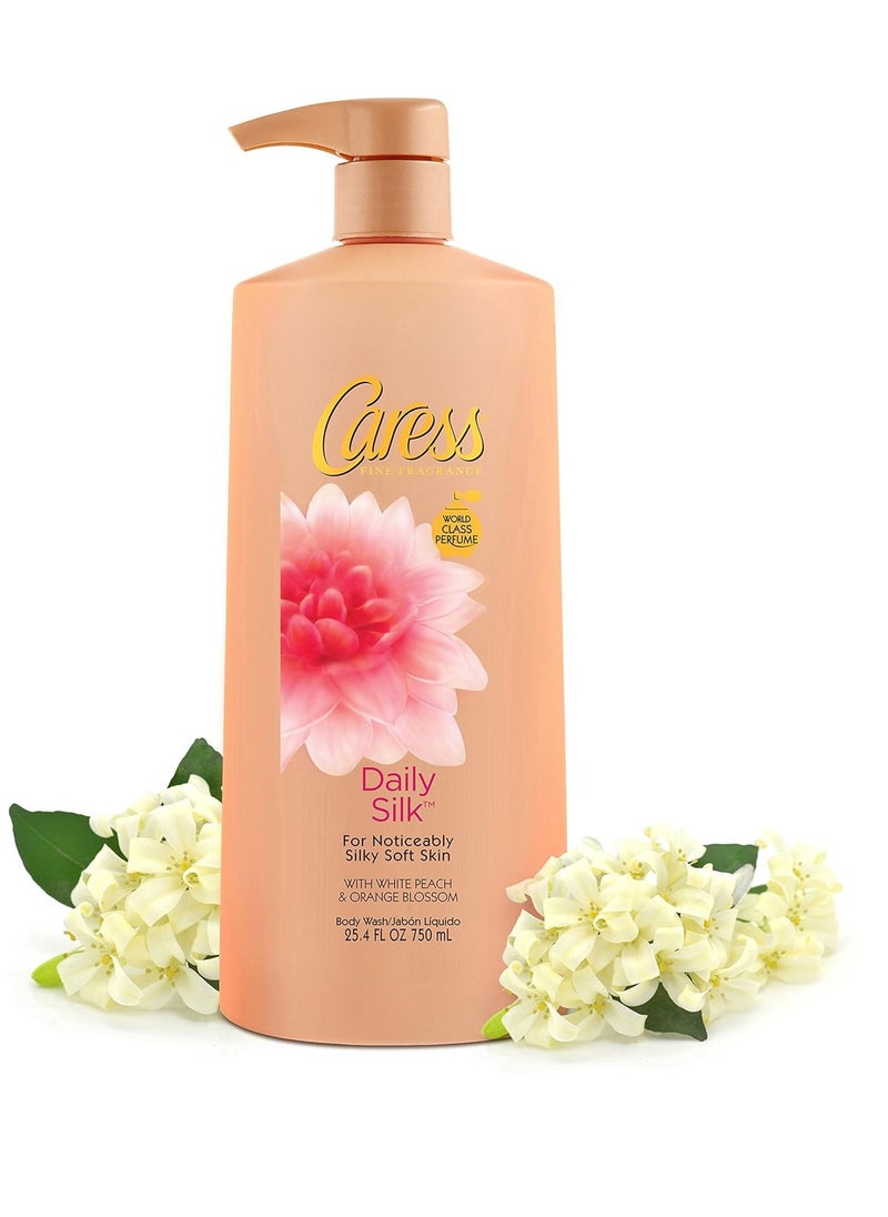 Caress Body Wash, Daily Silk White Peach and Silky Orange Blossom, 25.4 Ounce - pzsku/Z05F4110C16EB6D446E23Z/45/_/1740490305/2e7eb020-2b45-48be-bb44-88ffb8fc4306