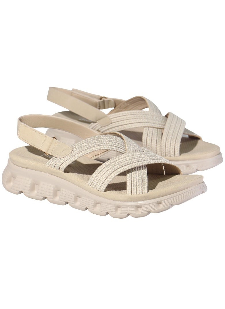 Mon Ami Mon ami Women's Platform Sandals | Adjustable Strap Open Toe Shoes | Stylish, Comfortable, Breathable, and Durable Ladies Footwear for Summer, Perfect Casual Sandals for Women and Girls  - Image 1
