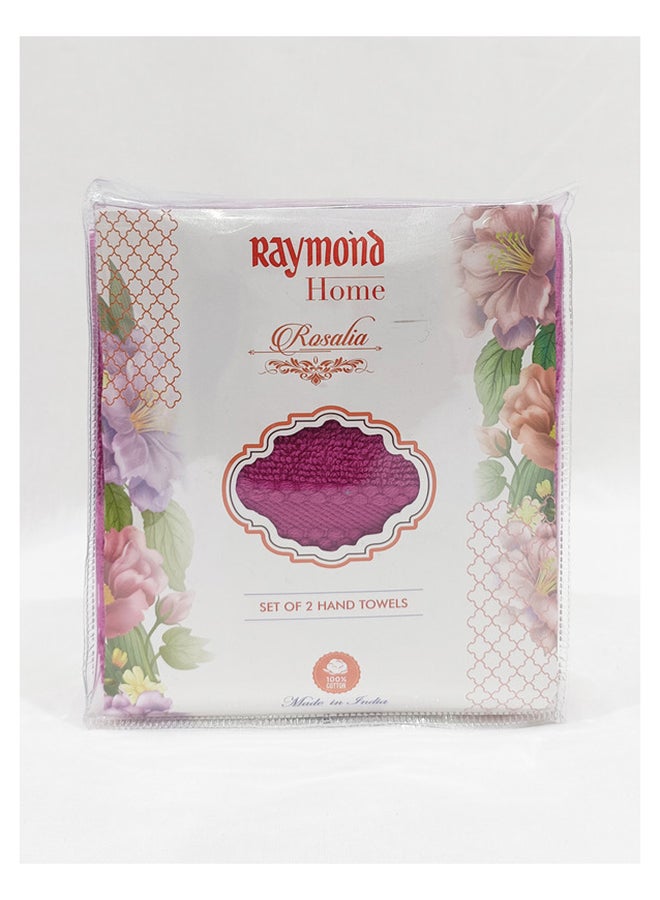 Raymond منشفة يد ريموند هوم 2 قطعة سوبر سوفت 450 جرام في المتر المربع قطن خالص 40x60 سم  - Image 5
